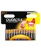 Duracell Plus Power Aaa 12X8+4's