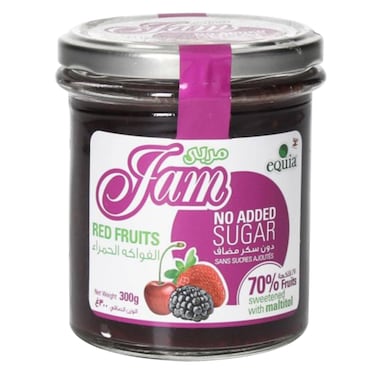 Equia Sugar Free Red Fruits Jam 300GR