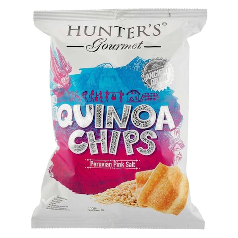Hunter&#39;s Gourmet Peruvian Pink Salt Quinoa Chips 75g