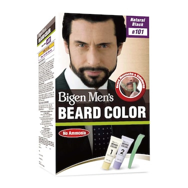 Bigen Men's Beard Color Natural Black B101