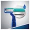 Gillette Blue Simple 3 Men Disposable Razors - 4 Count