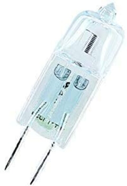 Osram Home Decorative High Quality and Durable Clear HALOGEN Light Bulb 64441-50W 12V GY6.35 (Pack of 5) - White