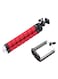 Generic - Car Vehicle Mount Tripod Stand For Camera Red/Black
