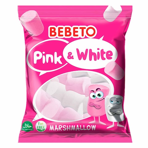 Bebeto Marshmallow Pink  and White 135GR