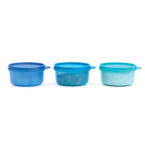 Buy Tupperware Serving Cups Blue Mini Fridge Storage 200ml, Set Of 3 ...