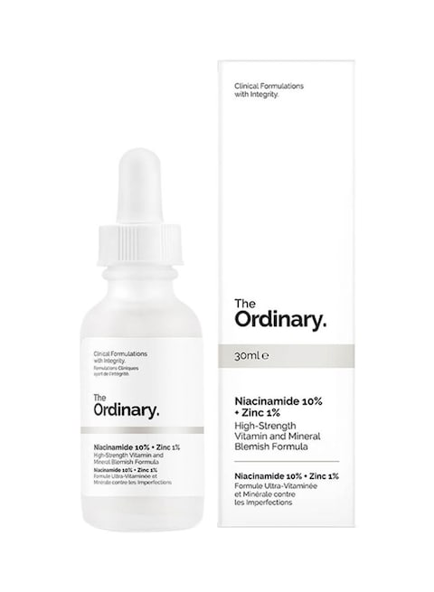The Ordinary Niacinamide 10% + Zinc 1% High Strength Vitamin And Mineral Blemish Formula 30ml