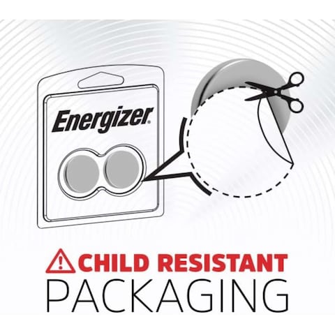 Energizer A76/LR44 Alkaline Batteries 1.5V  Pack of 2