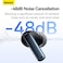 Baseus Wireless Earbuds, Hybrid Active Noise Cancelling Bluetooth Earphones, Bluetooth 5.3 Headphones with Dual-mic + Al Noise Cancellation Algorithm, 30H Playtime, APP Control Black