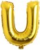 Generic U Letter Decorative Foil Balloon For Party 16Inch