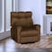 In House Velvet Classic Recliner Chair - Brown - AB011
