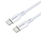 60W 1m USB-C to USB-C Charger Cable by BWOO with TPE Material for Mobile Phones, 3A Fast Charging