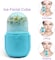 Roller Face Massager,Reduce Acne Beauty Tool Ice Globe Contour Lifting Tool Ice Balls Mould Silicone Ice Cube Tray Facial(Purple)