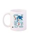 Game Sonic Character Printed Mug White/Blue/Pink Standard Size
