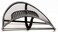 Generic Lp Car Seat Chair Massage Back Lumbar Support Mesh Ventilate Cushion Pad, Black