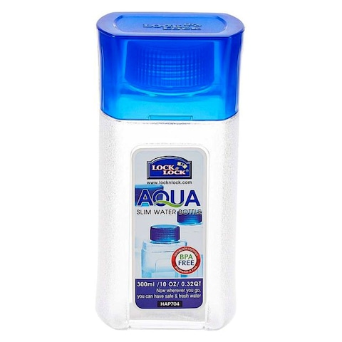 Lock And Lock Pet Water Bottle - 300ml - Blue