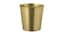 Plant pot, brass-colour, 12 cm