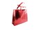 Reusable Non-woven Fabric Grocery Tote Bag with Handle - 40x12x32cm Red