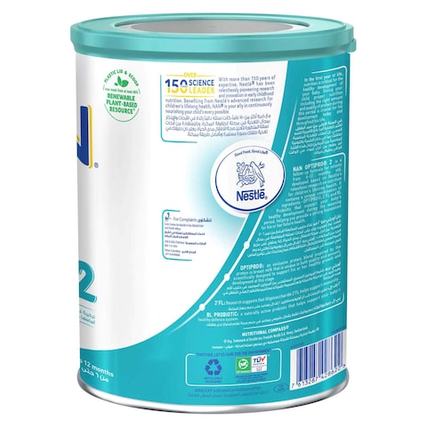 Nestle NAN Optipro 2 Follow Up Formula From 6 To 12 Months 800g