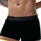 Aiwanto 2Pcack Underwear for Men's Underwear Shorts Black Inner Wear Brief 2XL