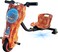 Top Gear Mini Drifting Scooter TG 036 3 Wheel Electric Scooter, Bluetooth, Lights, Speed, Drift Scooter Super High Power Scooter Children Drift Car, Orange