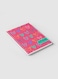 Lowha Spiral Notebook With 60 Sheets And Hard Paper Covers With Colored Heart Shapes Drawing Design, For Jotting Notes And Reminders, For Work, University, School