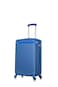 Senator Hard Case Medium Suitcase Luggage Trolley For Unisex ABS Lightweight Travel Bag with 4 Spinner Wheels KH1065 Pearl Blue