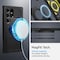 Spigen Slim Armor MagFit for Samsung Galaxy S24 ULTRA case cover with Kickstand MagSafe compatible (2024) - Black
