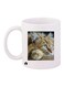 Bp Cat Printed Mug White/Brown Standard Size