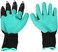 Generic 1 Pair Garden Glove Digging/Planting Safe Gardening Gloves Tool Right Hand W/ 4 Plastic Claws