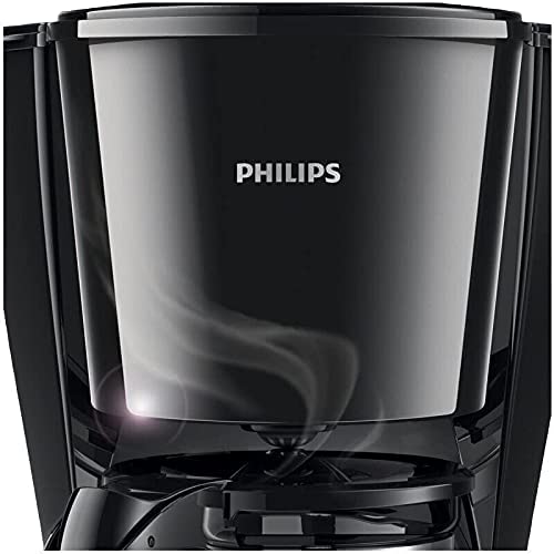 PHILIPS Drip Coffee Maker HD7432/20, 0.6 L, Ideal for 2-7 cups, Black, Medium