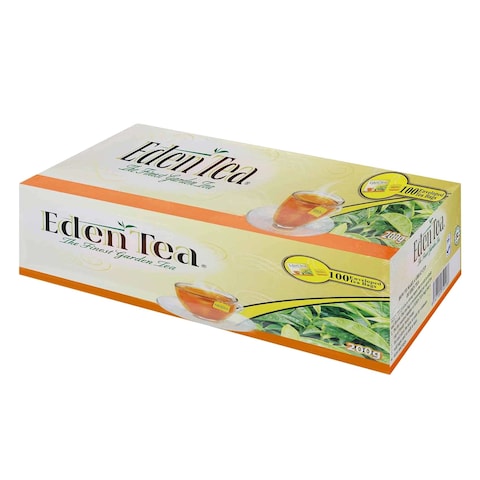Eden Tea Enveloped Black Tea Bags 200g