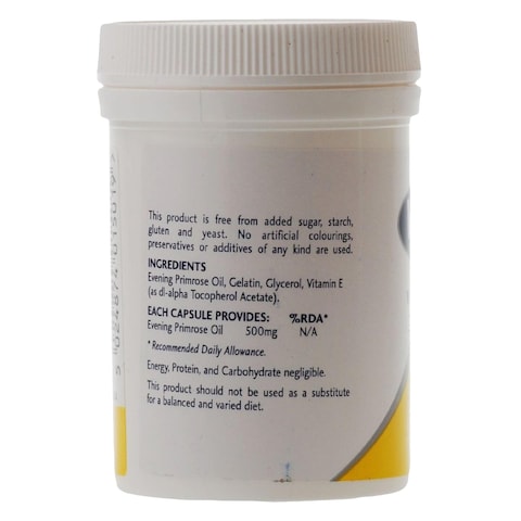 Valupak Vitamins Evening Primrose Oil Capsules 500mg 30 Pieces