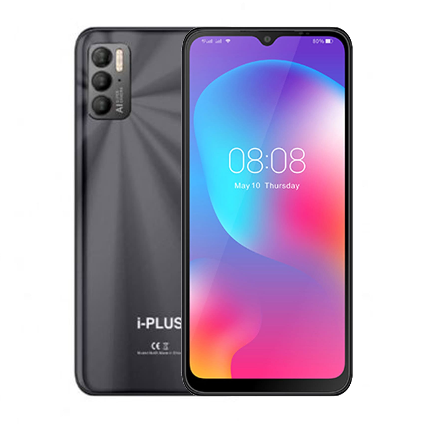 Buy iPlus NU-65 - 6.6-inch 64GB/4GB Dual SIM 4G Smartphone - Black ...