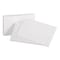 Blank Flash Cards 100 Pack Plain White Index Cards for Business, Office School Learning Revision Record Cards, 4&rdquo; x 6&rdquo;, 240GSM