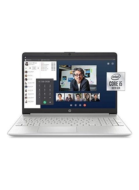 HP 15-DY1036NR Laptop With 15.6-Inch Display, Core i5 Processor, 8GB RAM, 256GB SSD, Intel UHD Graphics, Natural Silver