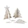 Gold Foiled Christmas Tree Table Place Cards 10/Pack
