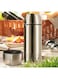 Emsa Stainless Steel Senator Vacuum Flask - Grey 0.5L