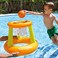 Intex Basket Swimming Floating Hoops Basketball Game, Multi-Colour, 58504
