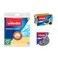 Vileda Super Absorbent Sponge Cloth Pack of 3 With Glitzi Crystal Scourer And Glitzi Inox Spiral Scourer