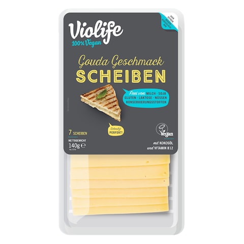 Violife Vegan Cheese Slices Gouda Geschmack 140g