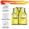 Kidwala construction worker costume dress up set, yellow safety vest &amp; yellow helmet for boys &amp; girls