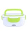Generic Portable Electric Lunch Box Green/White