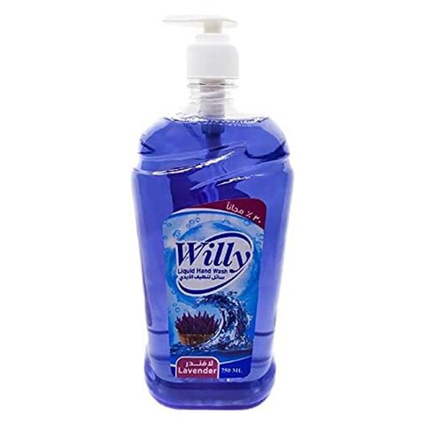 Willy Hand Soap with Lavender Scent - 750 ml