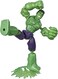 Marvel Avengers E7871 Bend And Flex Action, 6-Inch Flexible Hulk Figure, Includes Blast Accessory, Ages 4 Up