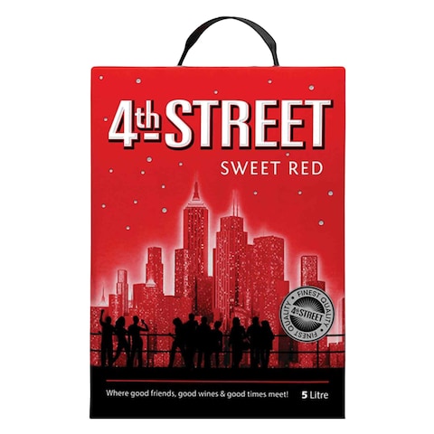 4Th Street Sweet Red Wine 5L