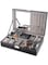 Generic 3-Mixed Grid Watch Display Storage Organizer