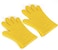 Generic Bbq Grilling Gloves Oven Mitts Gloves For Cooking Baking Barbecue Potholder Yellow