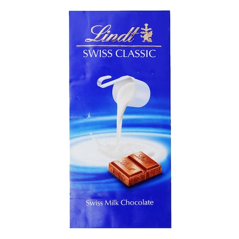 Lindt Swiss Classic Milk Chocolate 100g