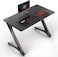 Eureka Ergonomic Gaming Desk 43" Home Office CoMPuter PC Desks, Black