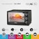 Impex OV 2901 1500W 35 Litre Electric Oven Toaster Grill With 60 Mins Timer Stainless Steel Rotisserie Function, Black